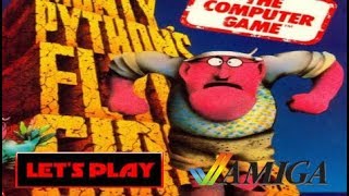 LET'S PLAY: MONTY PYTHON'S FLYING CIRCUS (AMIGA - With Commentary)