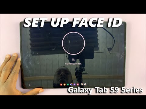 How To Set Up Face ID Unlock On Samsung Galaxy Tab S9, S9+, S9 Ultra
