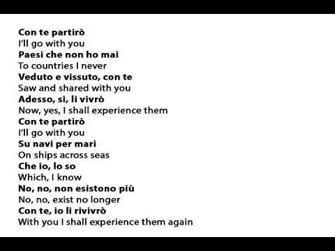 Time to say goodbye ноты для гитары. Con te partiro ноты. Con te partirò перевод на русский. Conte partiro ноты. андреа бочелли.