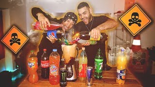 ON MÉLANGE TOUS LES SODA C'EST DANGEREUX !!