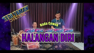 Download lagu Halangan diri karaoke H darso nada cewek Gm mp3