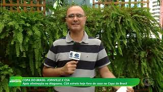 CSA busca reabilitação na temporada com desafio difícil na Copa do Brasil - 24/2/26