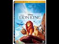 Opening To The Lion King Diamond Edition 2011 DVD