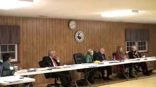 preview picture of video 'Summerfield Town Council - 20141209'