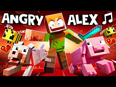 "ANGRY ALEX" ???? [VERSION A] Minecraft Animation Music Video
