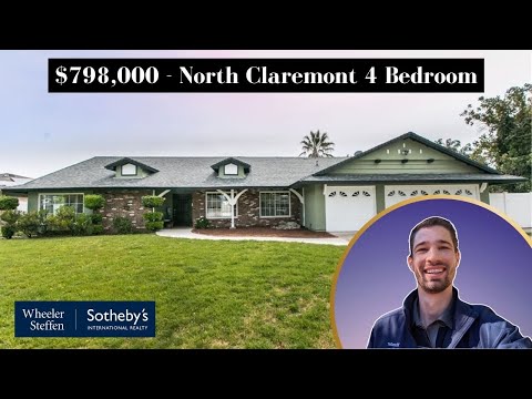 North Claremont 4 Bedroom Value! Virtual Open House - 2290 Oxford Avenue, Claremont CA 91711