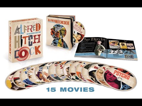 Unboxing of Alfred Hitchcock: The Masterpiece Collection