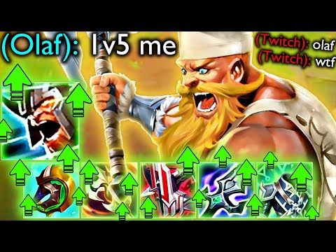 LIFESTEAL OLAF SHOULD BE ILLEGAL..