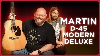 Video thumbnail for Is This The Ultimate Martin Guitar?! Martin D-45 Modern Deluxe by Alamo Music Center