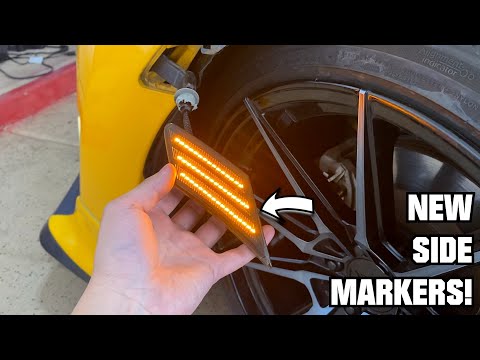Installing *NEW* Morimoto Smoked Side Markers On The FRS!
