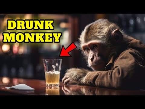 The Drunken Monkeys Of St  Kitts - Animals That Get Drunk In The Wild - MUST WATCH