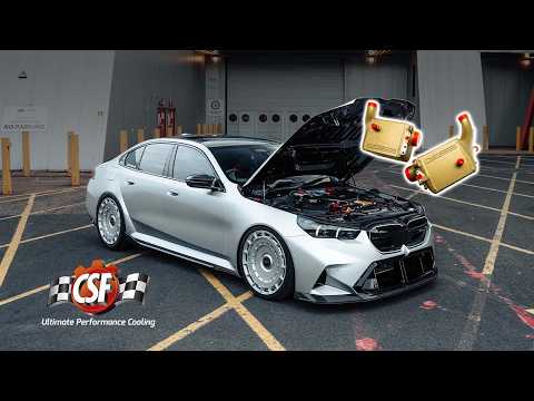 BUILDING A 1000HP BMW G90 M5 (EP.1) CSF Charge Cooler Install Guide #8351