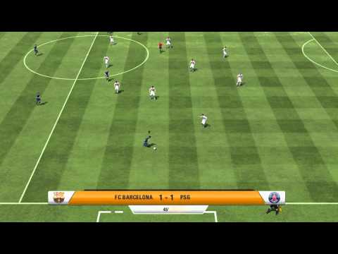 FIFA 13 - FC Barcelona vs Paris Saint German PSG Gameplay XBOX 360/PS3 [NEW] [HD]
