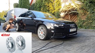 Audi A4/A5 B9 wheel spacers install