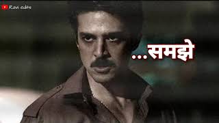 Rangbaz dialogue ! Hindi status !Shivprakash shukla ! Attitude status ! Boys attitude