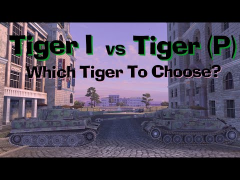 WOT Blitz Face Off || Tiger 1 vs Tiger (P)