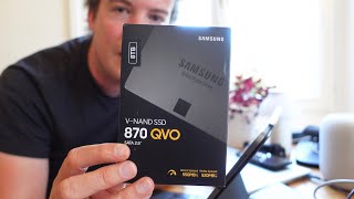 Wir basteln uns eine 8TB-SSD fürs iPad! Die Samsung QVO 870 SSD ausgepackt und umfunktioniert | 4K