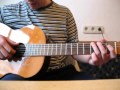 Guitar lesson - "Irgendwann bleib i dann dort" by ...