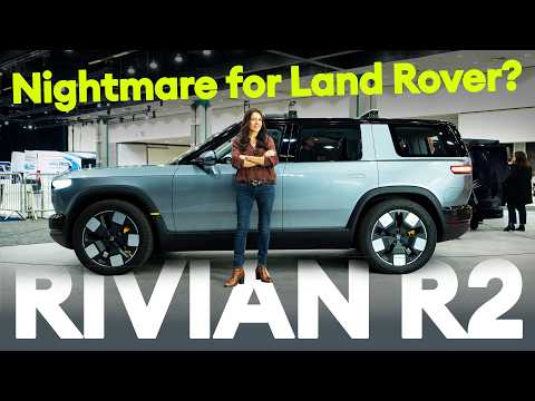 Rivian R2 UK Bound FIRST LOOK:  EV that could beat Land Rover at its own game