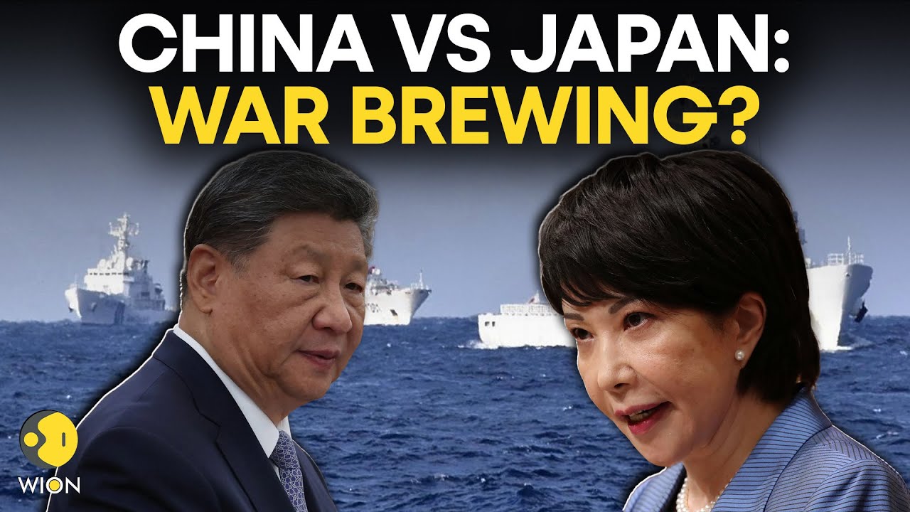 China-Japan Tensions LIVE: China WARNS Japan | Taiwan on Edge | Will There Be Another War? | WION