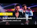Miguel Poveda y Antonio José (Actuación final) - "Sobreviviré" | Dúos increíbles