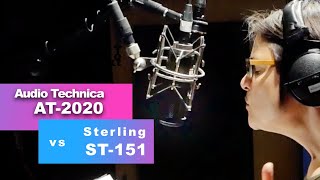 Video thumbnail for Audio Technica AT2020 vs Sterling ST151 | Cheap Voiceover Microphone Comparison #AT2020 by VOscripts
