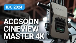 Video thumbnail for First Look: Accsoon CineView Master 4K video transmitter with only 25ms latency by DIYPhotography