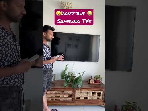 Watch this before buying a Samsung TV. Annoying display issues in new Samsung TV. #samsung