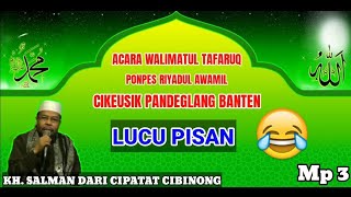Download lagu LATEST SUNDANESE SERMON 2022 HILARIOUS || KH. SALMAN FROM LEBAK REGENCY IS SO FUNNY mp3