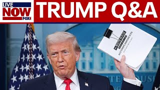 FULL: Trump takes reporter questions on Iran, Greenland, Venezuela, Economy, America First