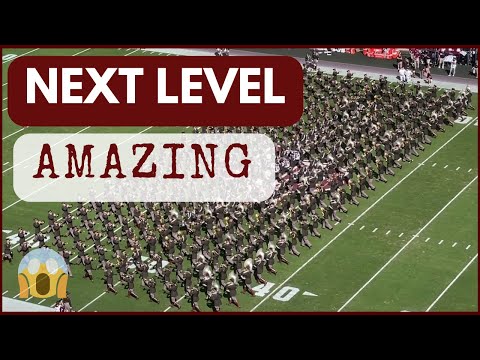 Fightin’ Texas Aggie Band Halftime Drill - South Carolina Game at Kyle Field on November 15, 2025
