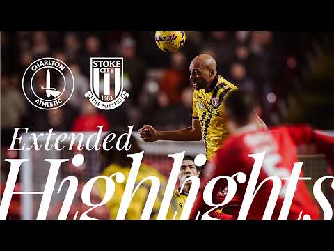 🎥​ Extended Highlights | Charlton Athletic 1-0 Stoke City