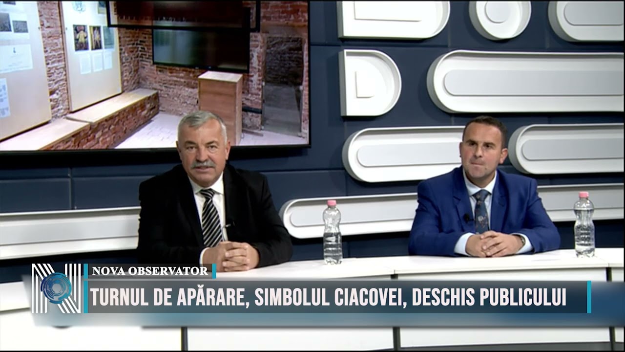Turnul de apărare, simbolul Ciacovei, deschis publicului
