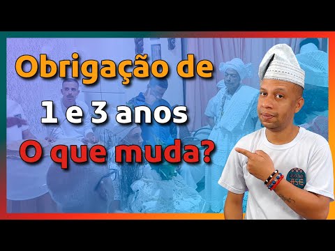 What changes after the one-year and three-year ritual in Candomblé