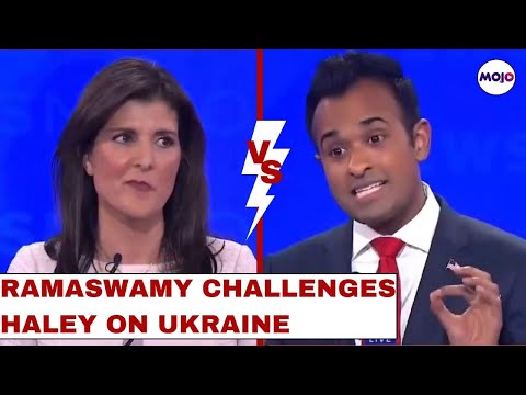 "Can You Name 3 Ukraine Provinces?" Ramaswamy & Haley Lock Horns Over Ukraine I Presidential Debate