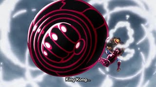 Luffy vs Doflamingo FINAL! KING KONG GUN! HD