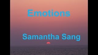 Download lagu Emotions - Samantha Sang - with lyrics mp3 Download lagu Emotions - Samantha Sang - with lyrics mp3