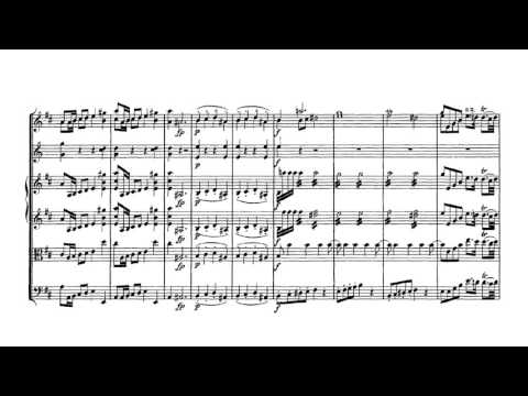 Mozart symphony 4 score