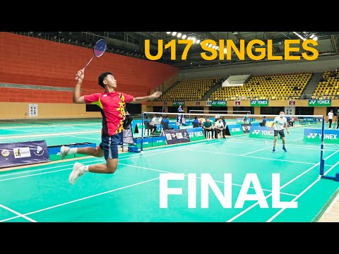 FINAL U17 SINGLES YONEX-SUNRISES ALL INDIA SUN JUNIOR RANKING TOURNAMENT GOA DEV V/S BORNIL AKASH