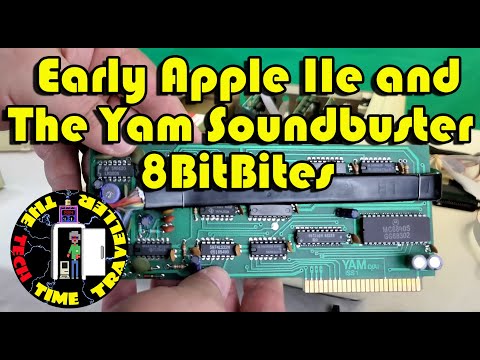 Apple IIe (Early) and The Yam Soundbuster: 8BitBites