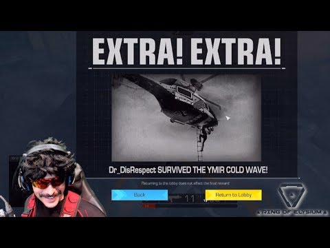 DrDisRespect's First Win on Ring Of Elysium (ROE) - HighOctane Gameplay (9/26/18)