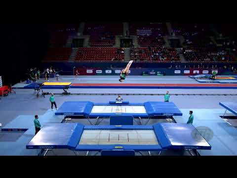 GARCIA Mariola (MEX) W - 2022 Trampoline Worlds, Sofia (BUL) - Q Trampoline Exercise 1
