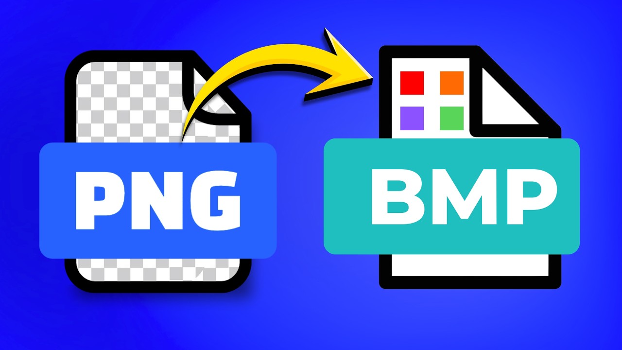 How to Convert a PNG Image to BMP