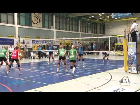 VCW TV: Spielbericht VC Wiesbaden - USC Münster (DVL, 7. Spieltag, 16.11.2013)