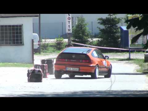 Bogusław Senuś / Paweł Wanielista - Honda CRX - KJS "9 RAJD GALICJA" Kolbuszowa 17-06-2012