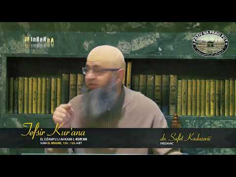 SUNNET JE DA SE NE JEDE VRELA HRANA - dr. Safet Kuduzović ᴴᴰ┇Poziv na pravi put