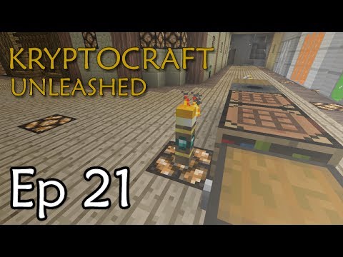 Kryptocraft UNLEASHED Ep. 21 - Magnum Torches and New Tree Farm