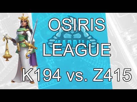 Osiris League QUALIFIERS FINALS - K194 vs. Z415