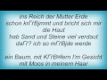 Subway To Sally - Ein Baum Lyrics