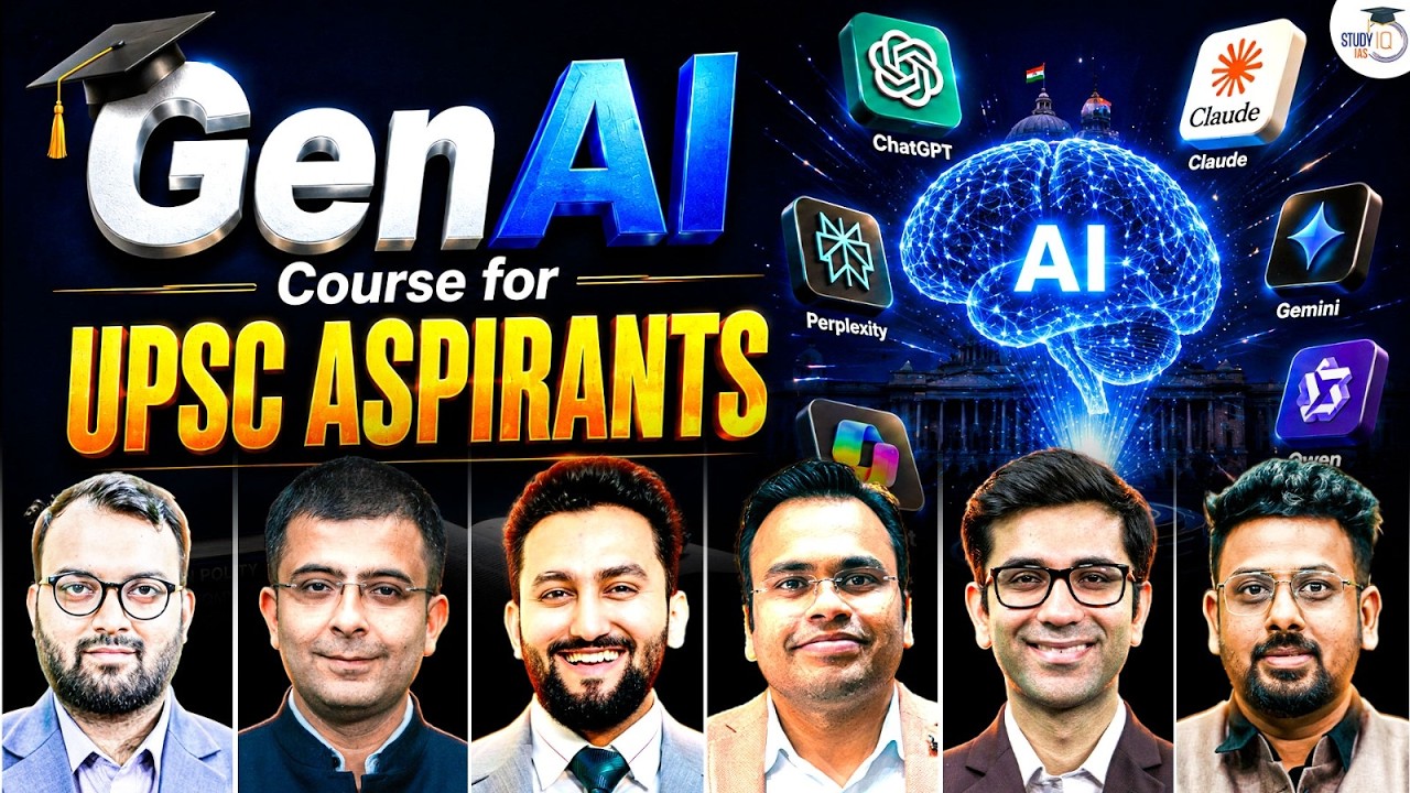 Master GenAI for UPSC Preparation | StudyIQ IAS GenAI Course | Enrol Now